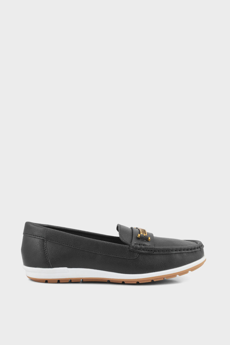 Casual Moccasin I41450-Black