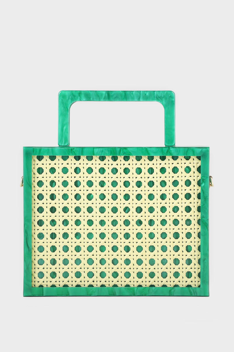 Party Wear Clutch BK4029-Green