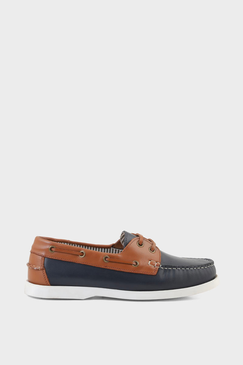 Men Casual Shoe/Moccs M26086-Navy