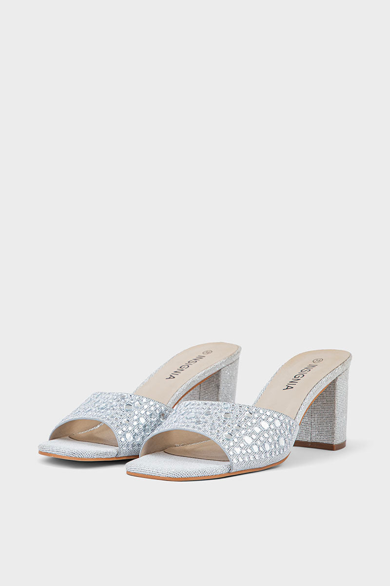 Party Wear Slip On IP0033-Silver