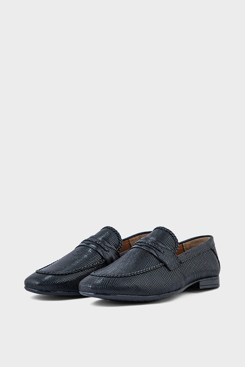 Men Formal Loafers MF7021-Black