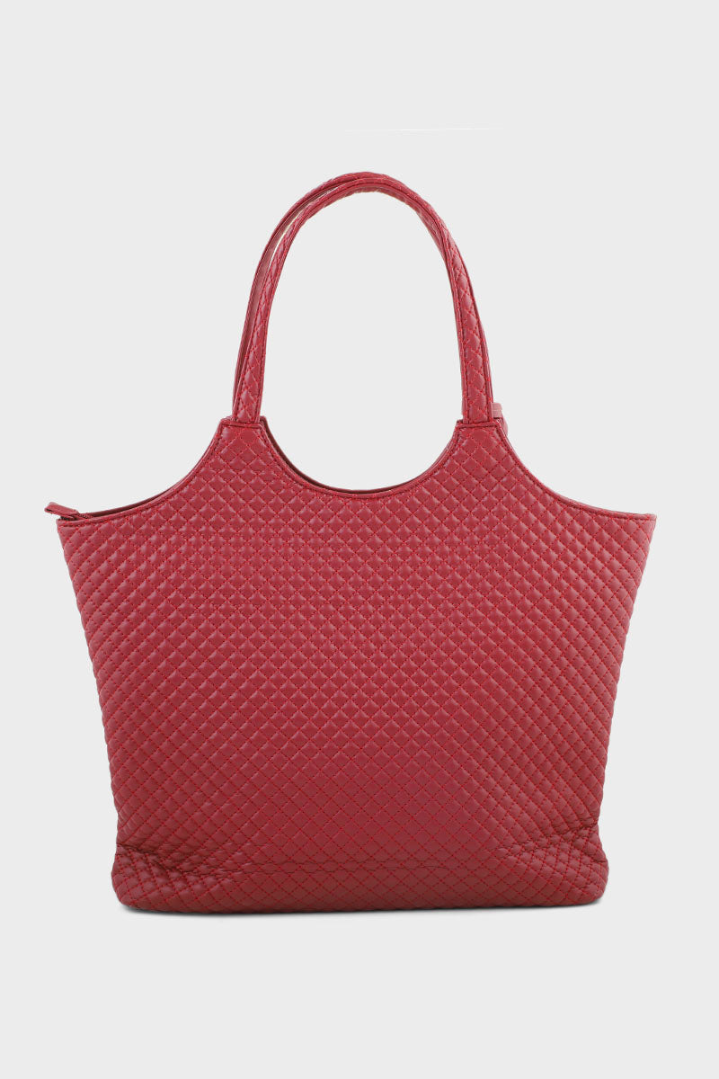 Formal Tote Hand Bags BH0005-Maroon