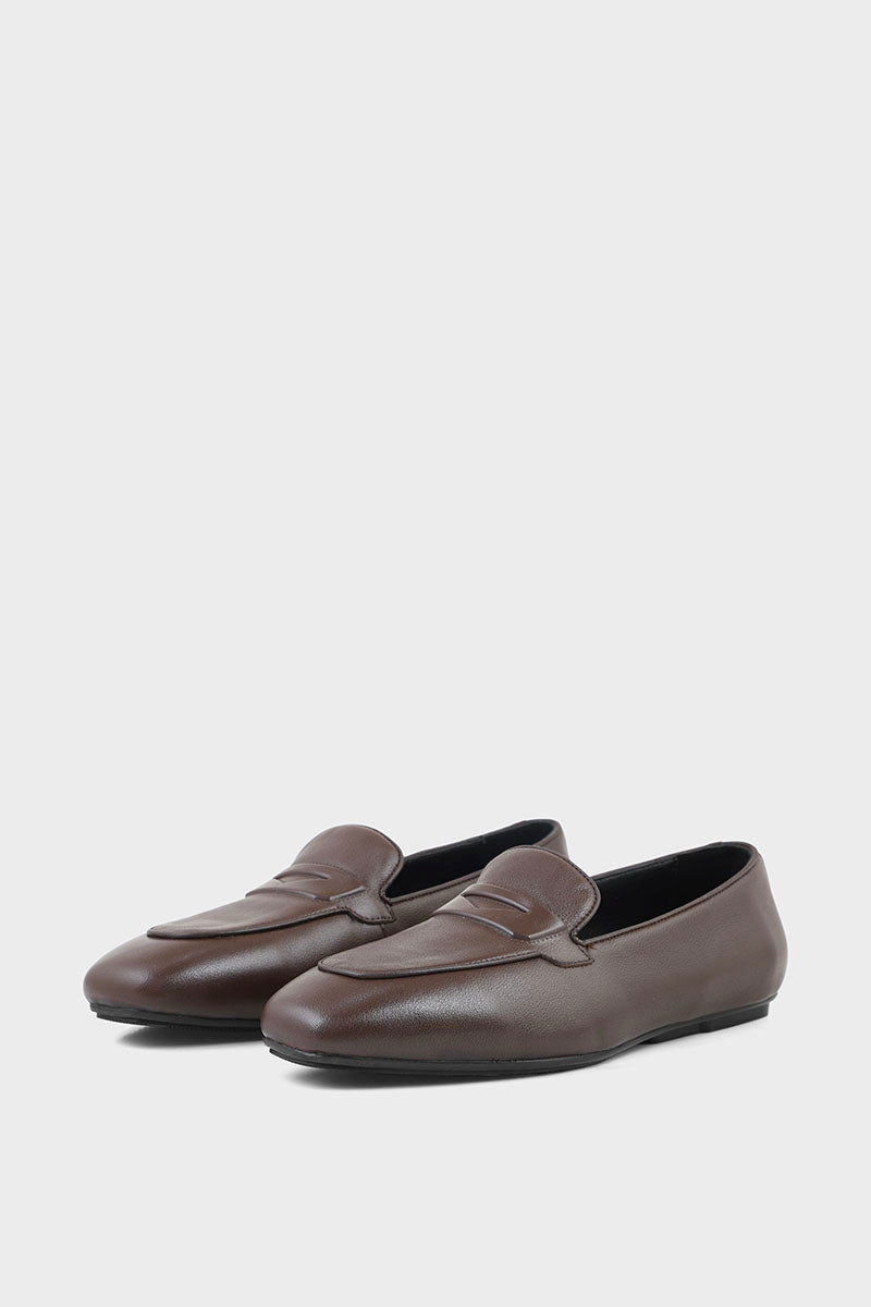 Men Formal Loafers M38104-Brown