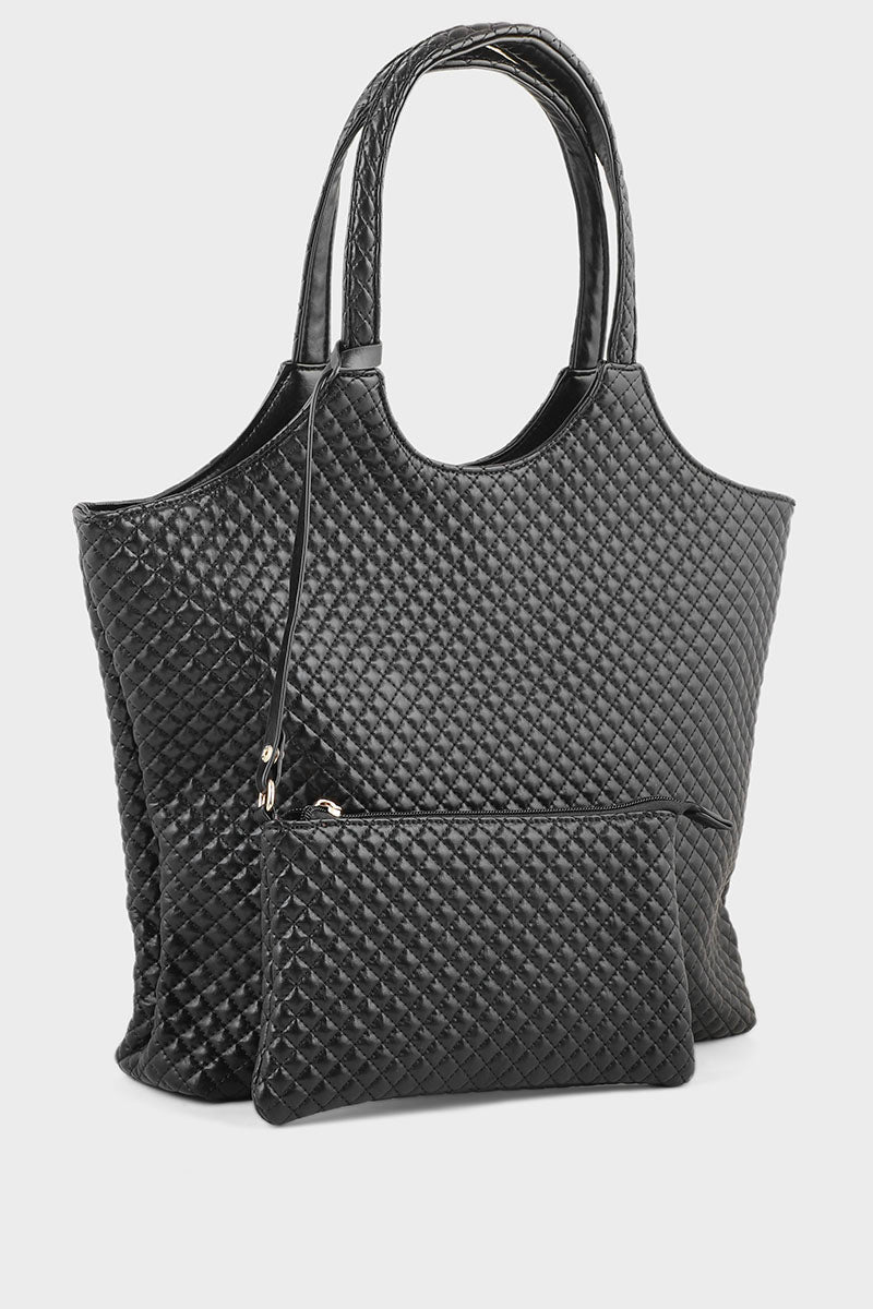 Formal Tote Hand Bags BH0005-Black