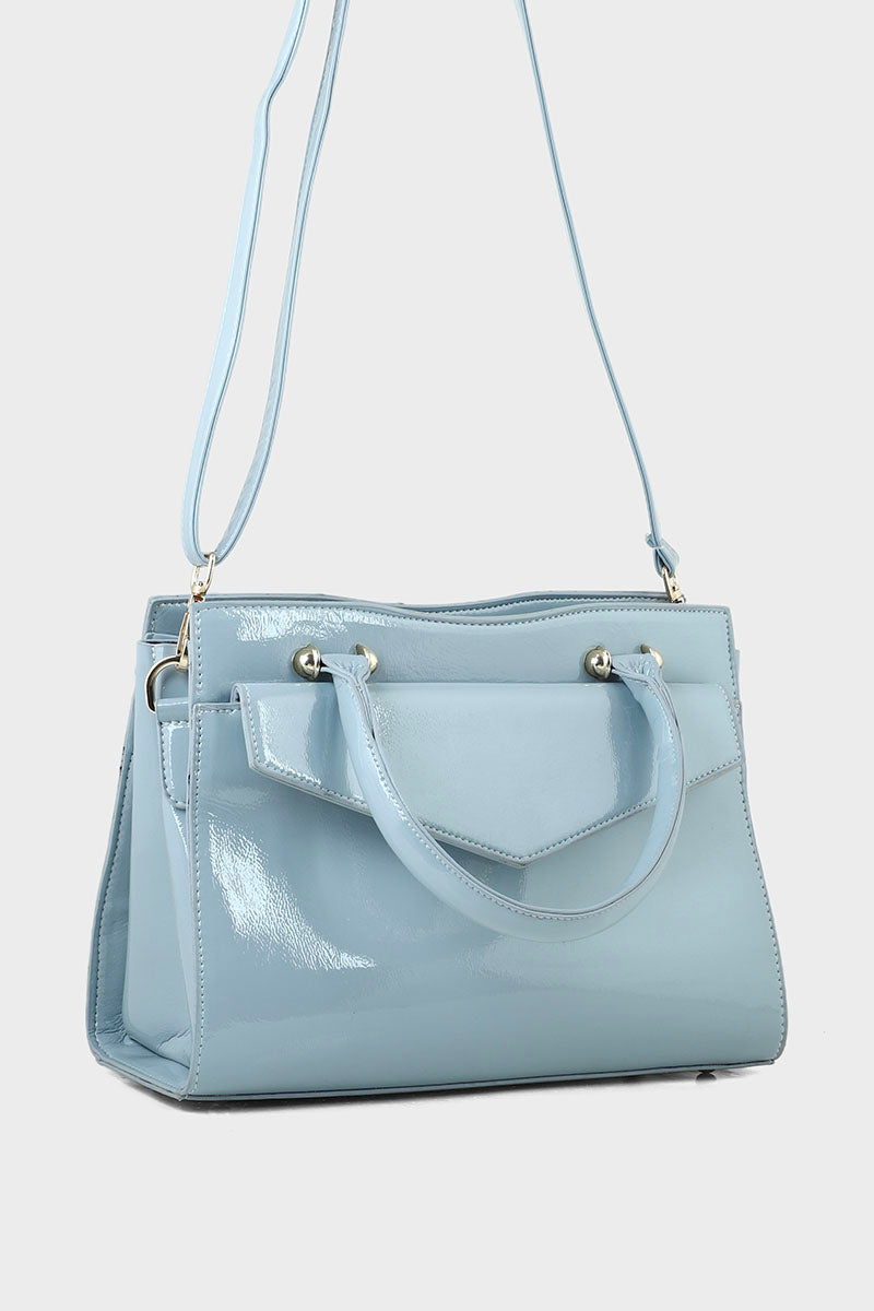 Top Handle Women Hand Bags BH0031-Ice Blue