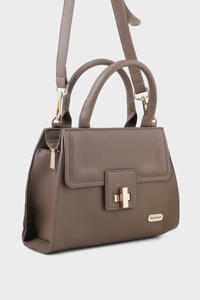 Hobo Hand Bags B15149-Brown