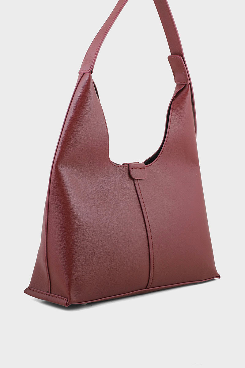 Hobo Hand Bags BS2013-Maroon