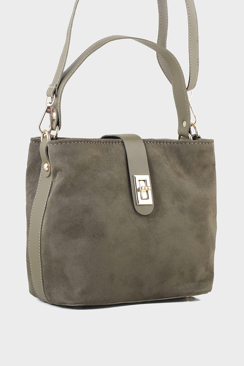 Top Handle Hand Bags BH0074-Olive