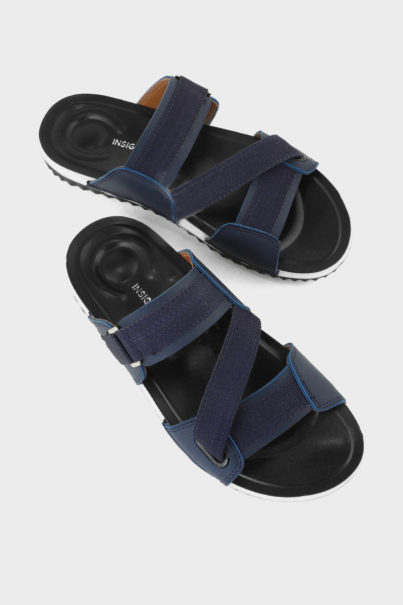 Men Casual Slipper MO1002-Navy