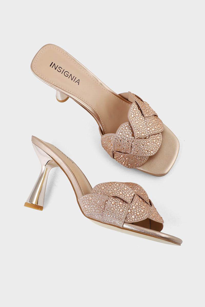 Party Wear Slip On IP0029-Rose Gold