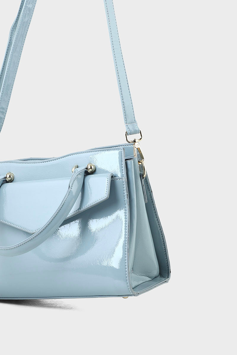 Top Handle Women Hand Bags BH0031-Ice Blue