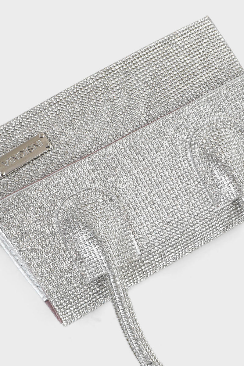 Top Handle Hand Bags BH0014-Silver